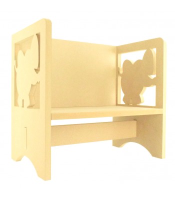 Routered 18mm MDF Quality Flat packed Elephant Novelty Chair